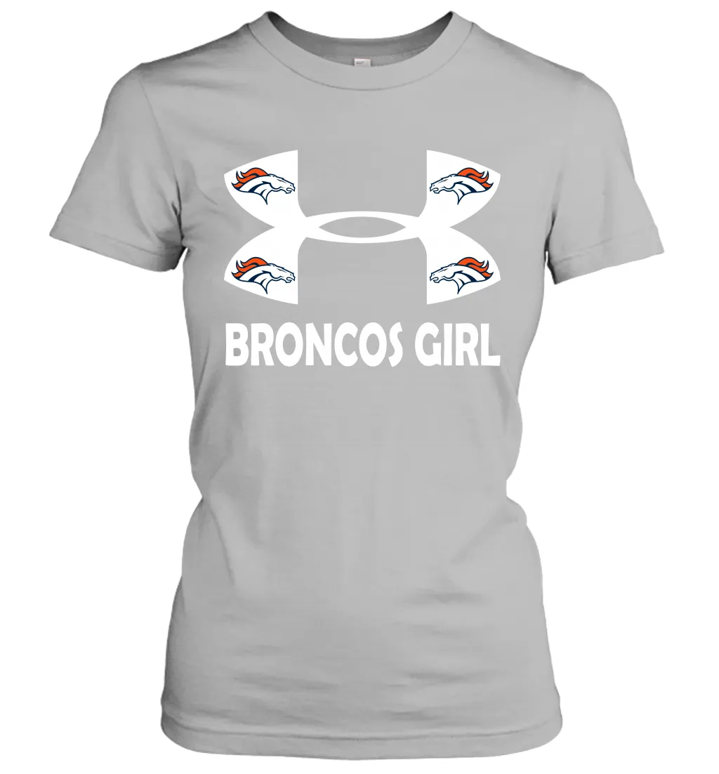 Denver Broncos Girl Under Armour Football Short Sleeve