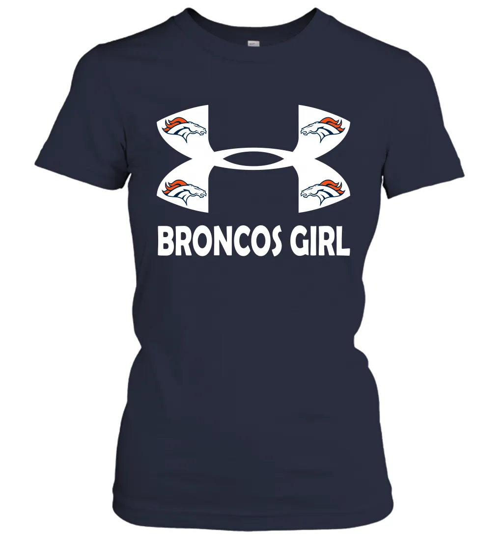 Denver Broncos Girl Under Armour Football Short Sleeve