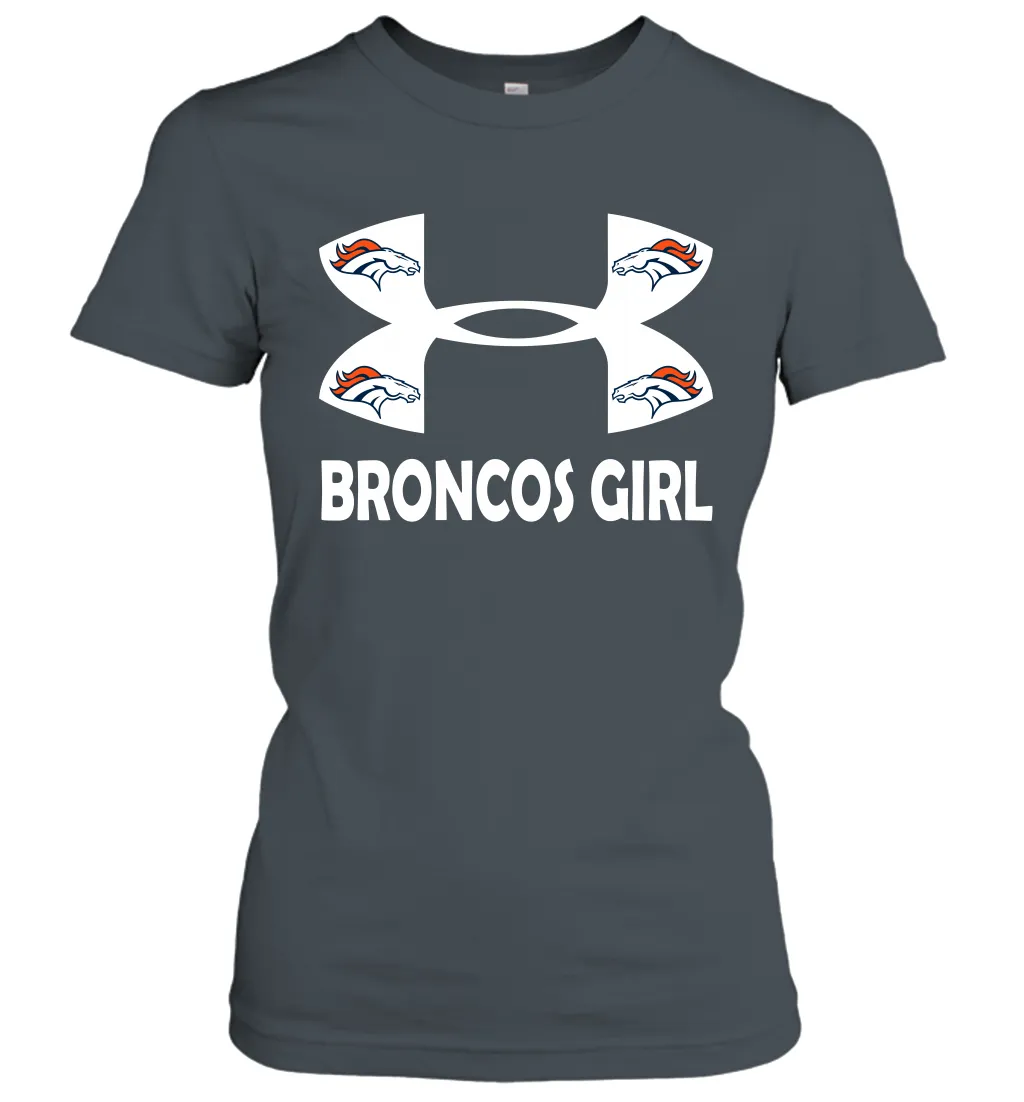 Denver Broncos Girl Under Armour Football Short Sleeve