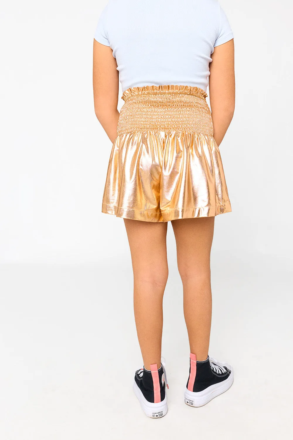 Eloise Tween Shorts - Gilded Gold