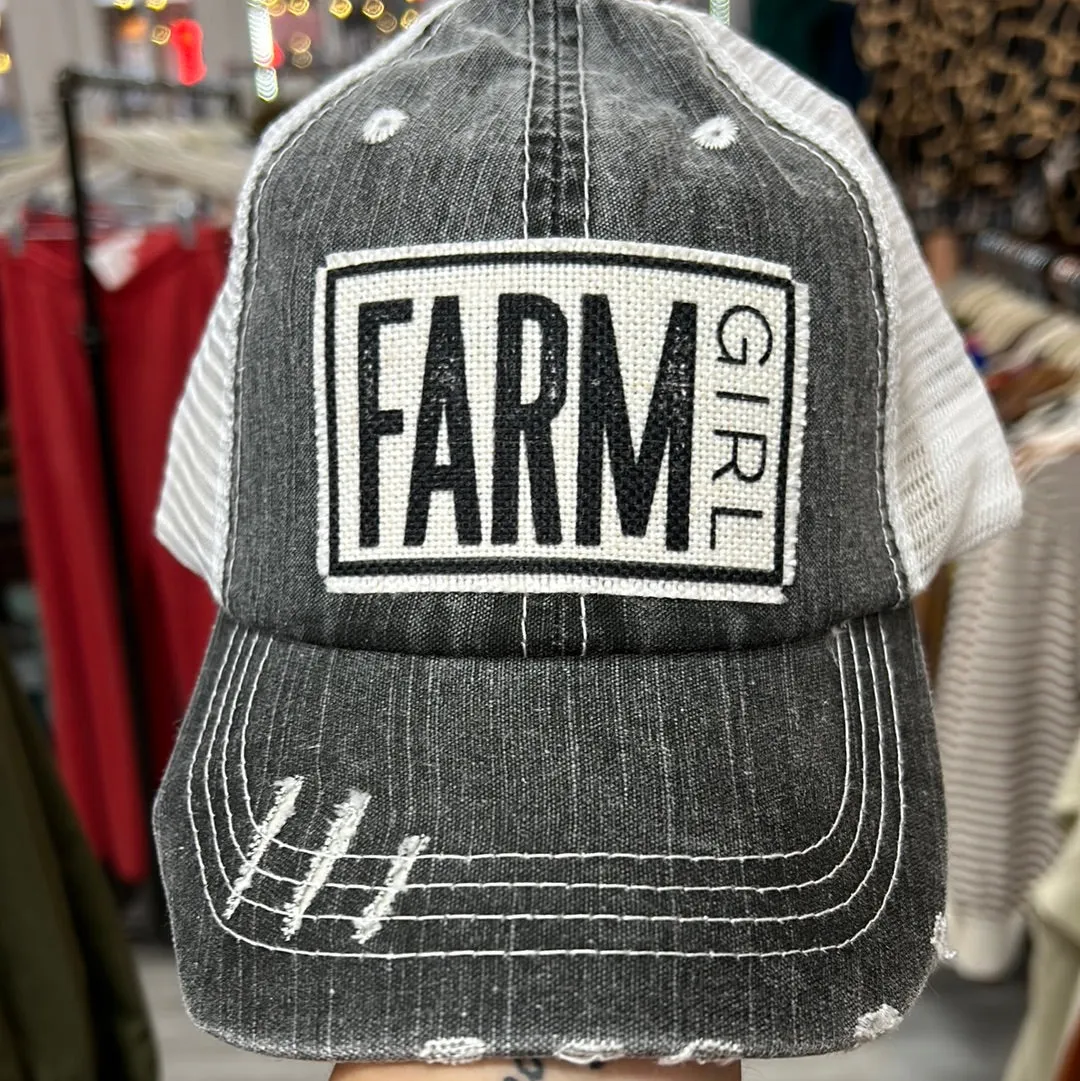 Farm Girl Mesh Cap