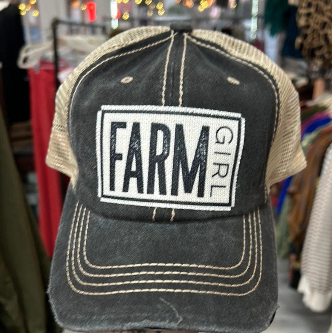 Farm Girl Mesh Cap