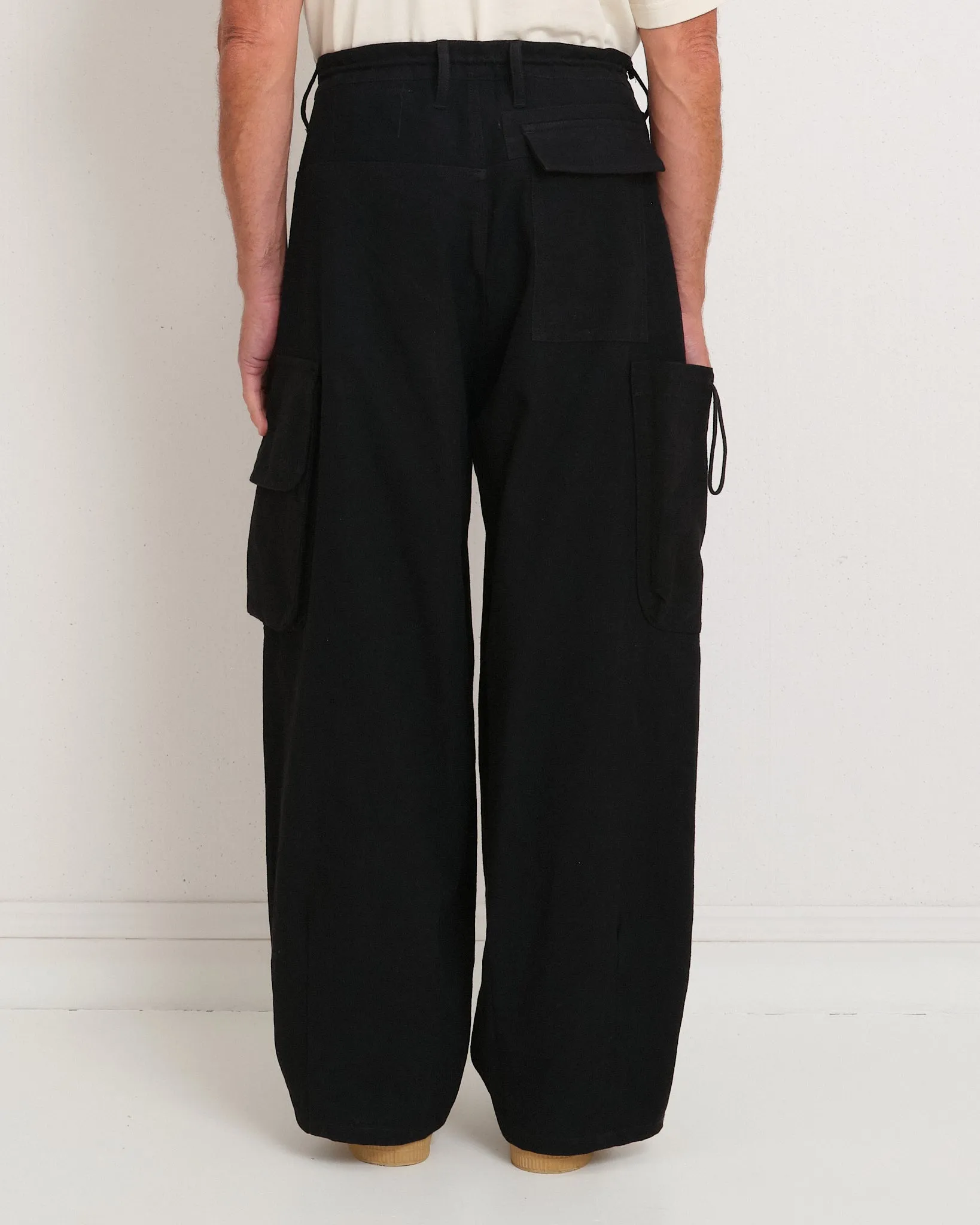 Forager Pants - Black Slub