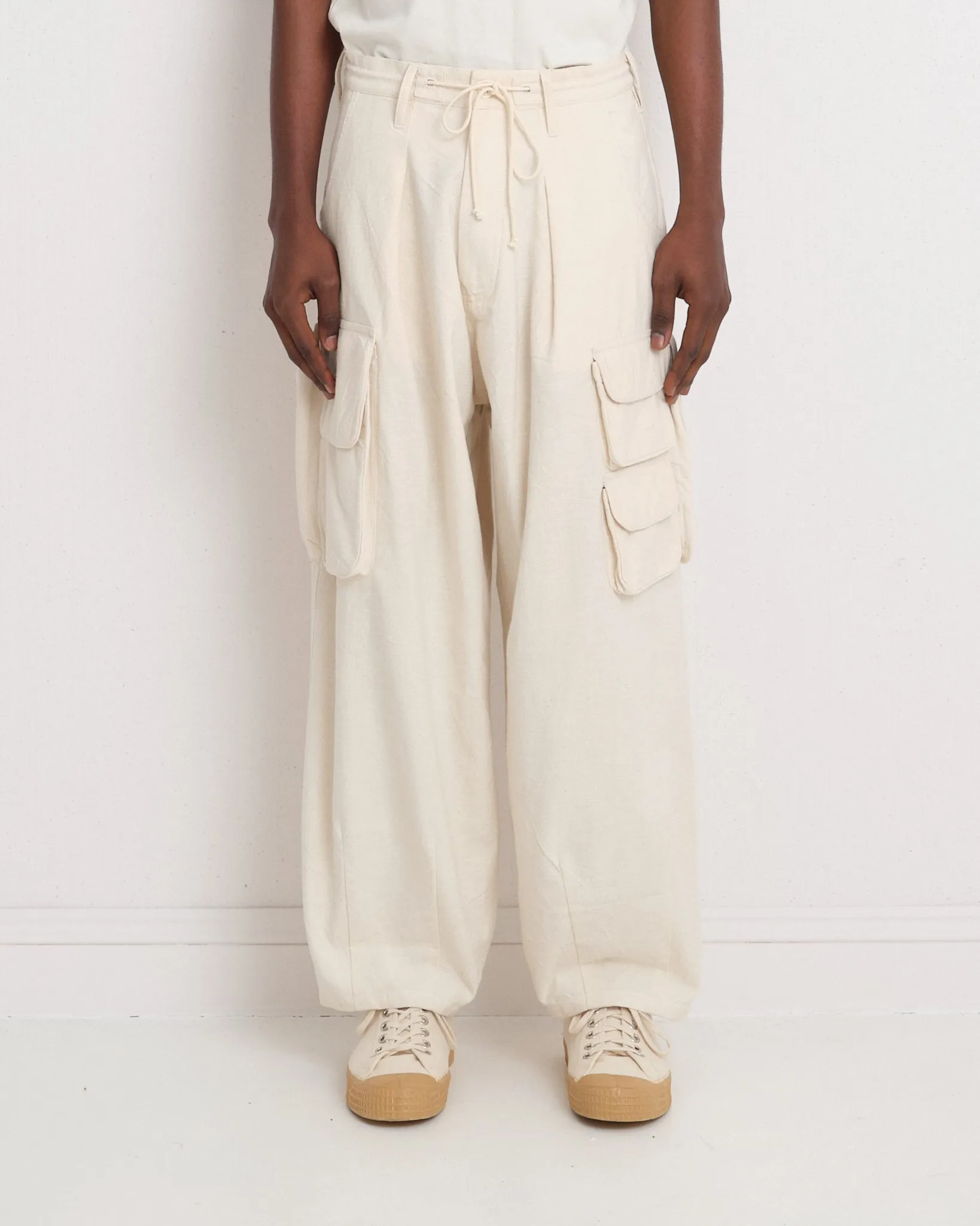 Forager Pants - Ecru Slub