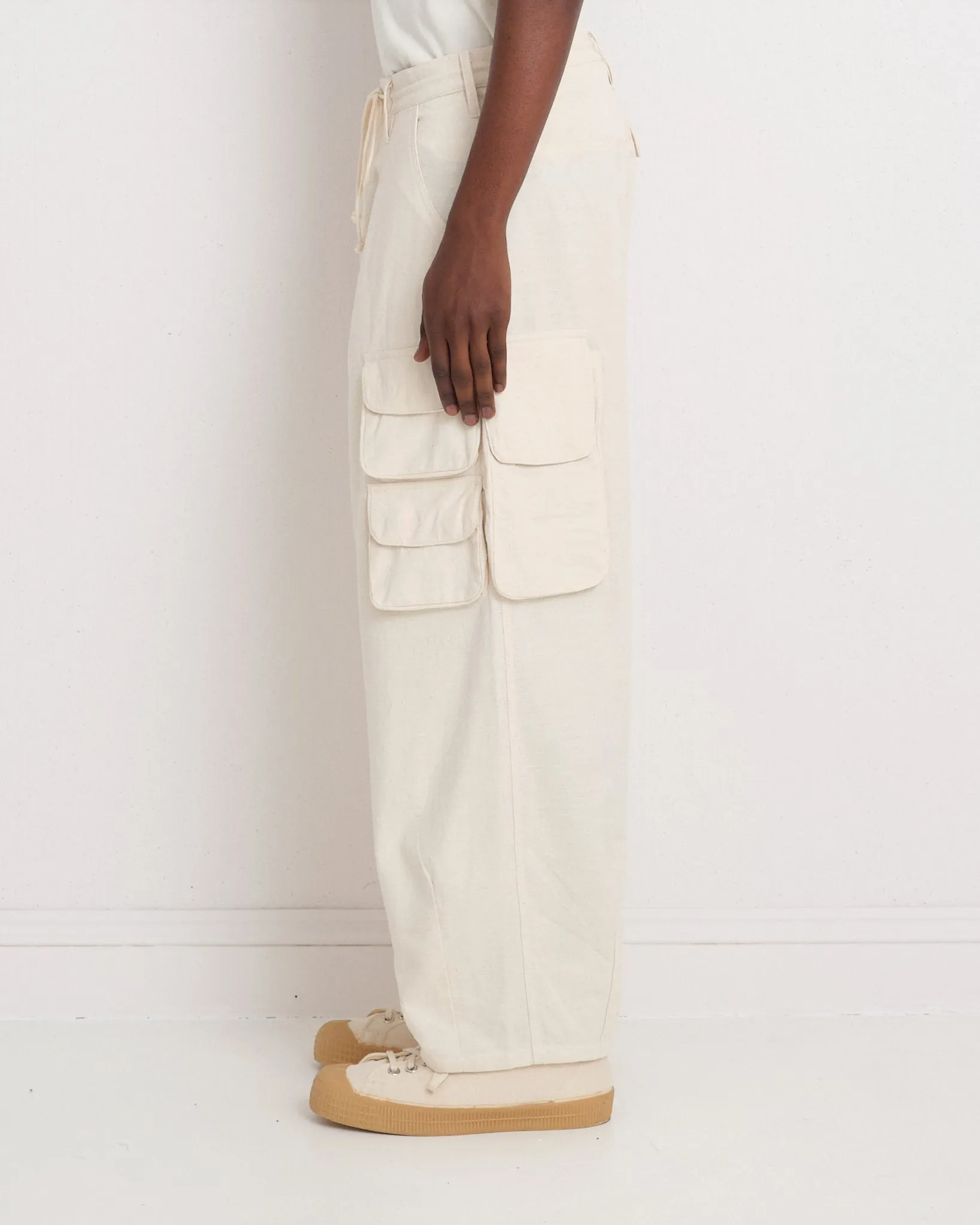 Forager Pants - Ecru Slub