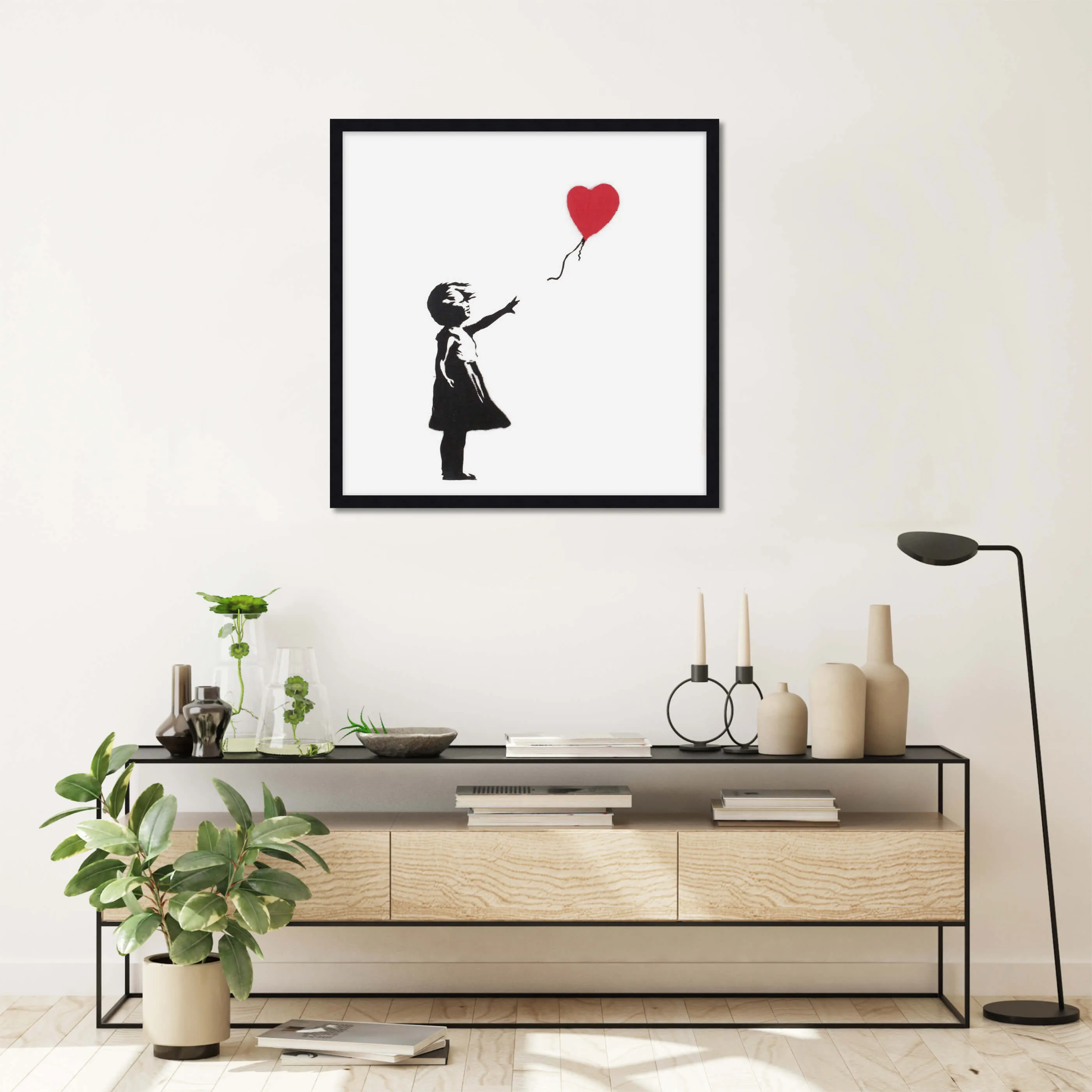 Girl With Red Balloon