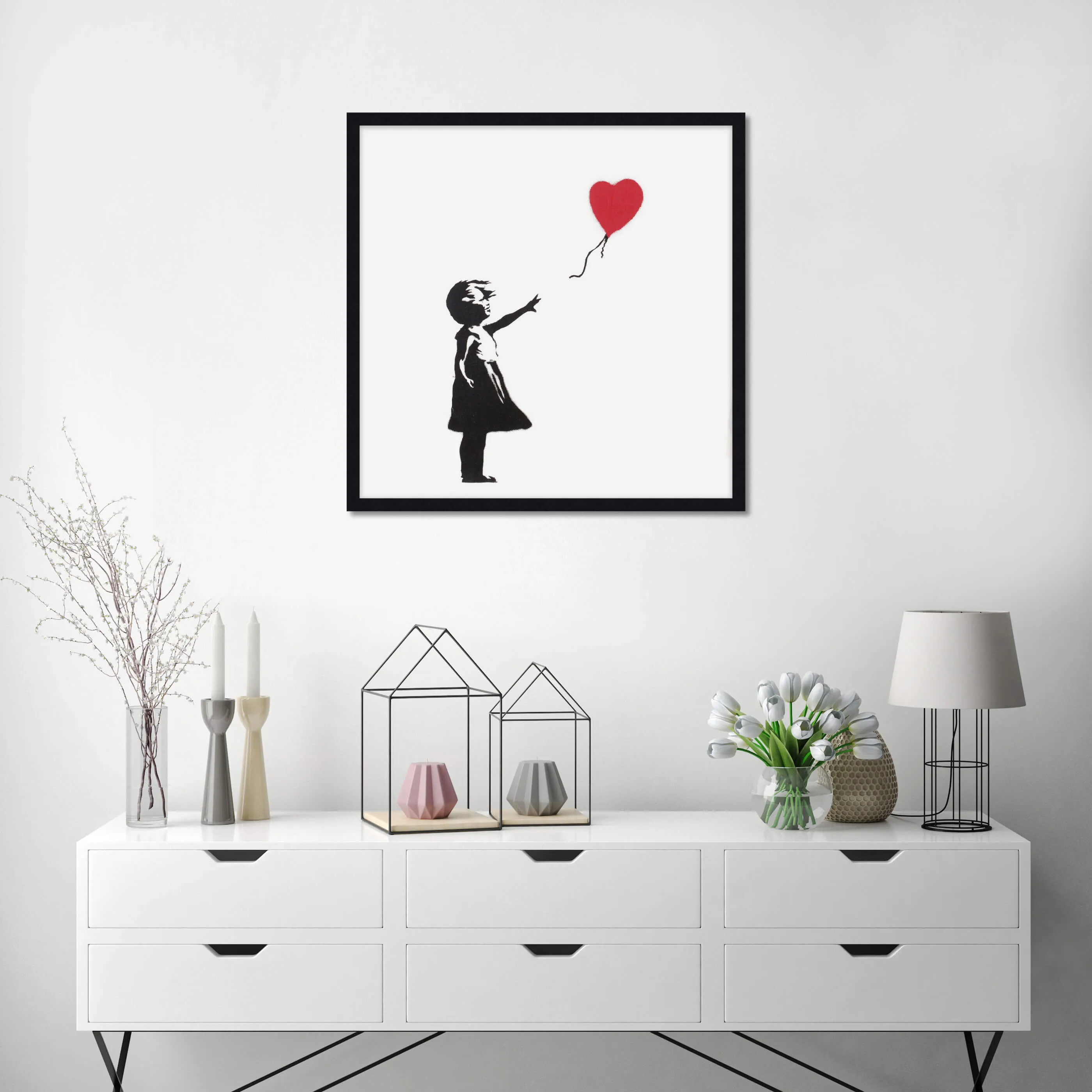 Girl With Red Balloon