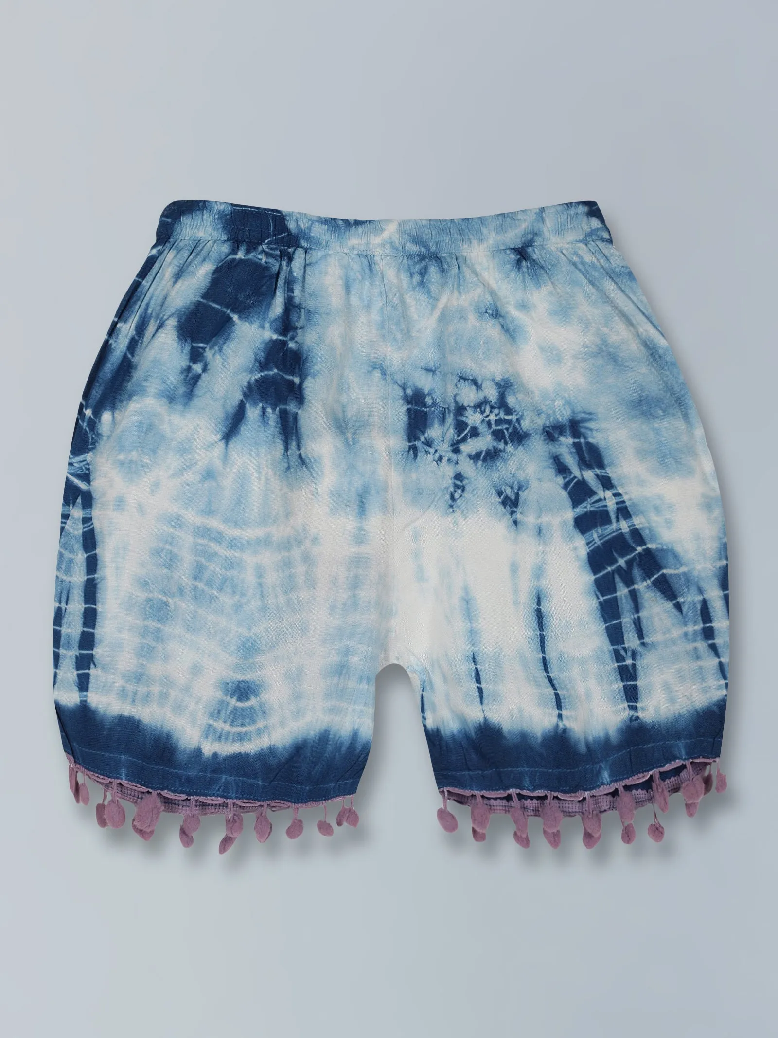 Girls AOP Print Shorts Pack of 5