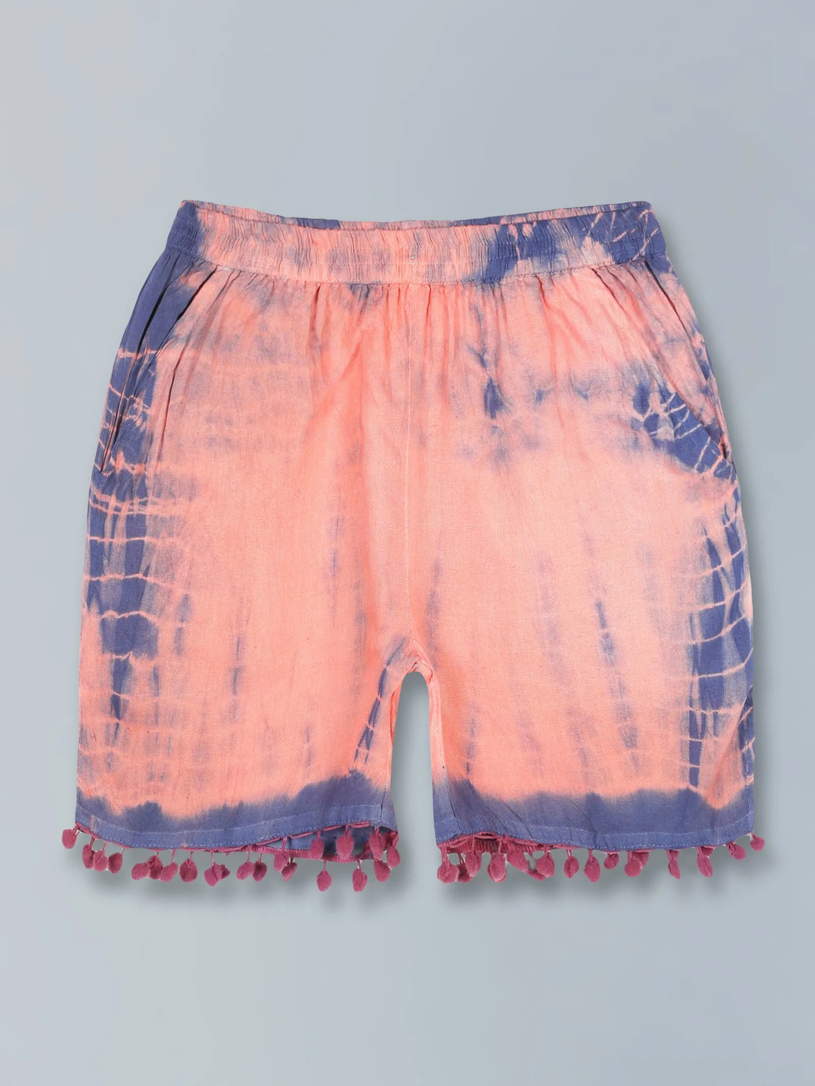 Girls AOP Print Shorts Pack of 5