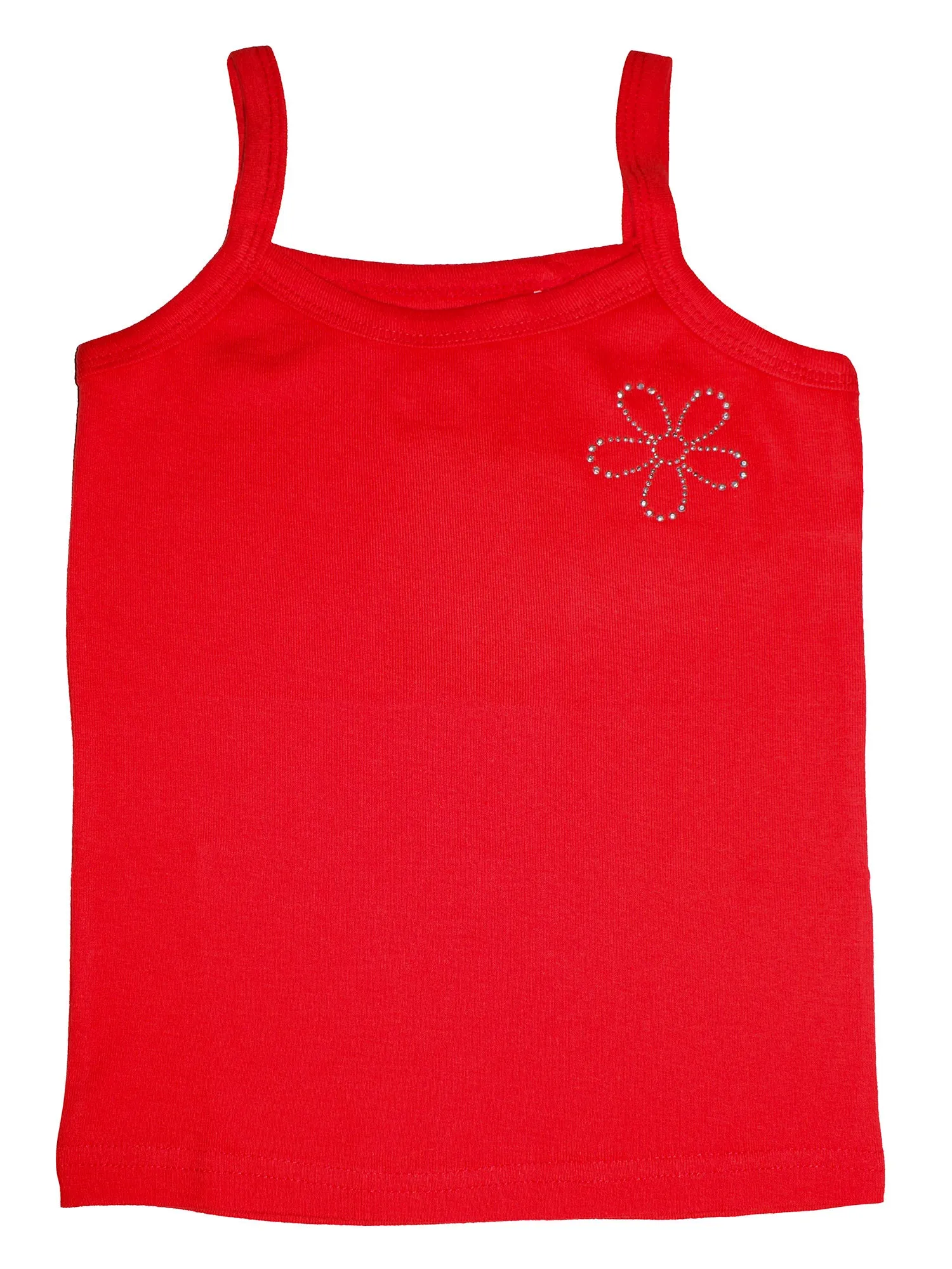 Girls Cotton Tank Top-Pack of 2