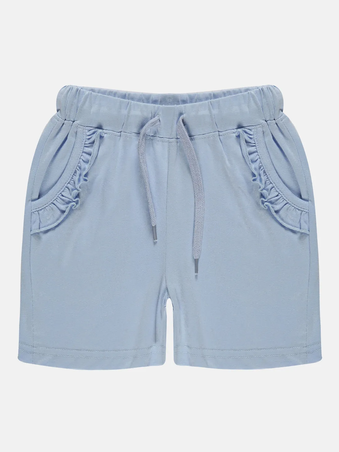 Girls Frill Pocket Hot Shorts