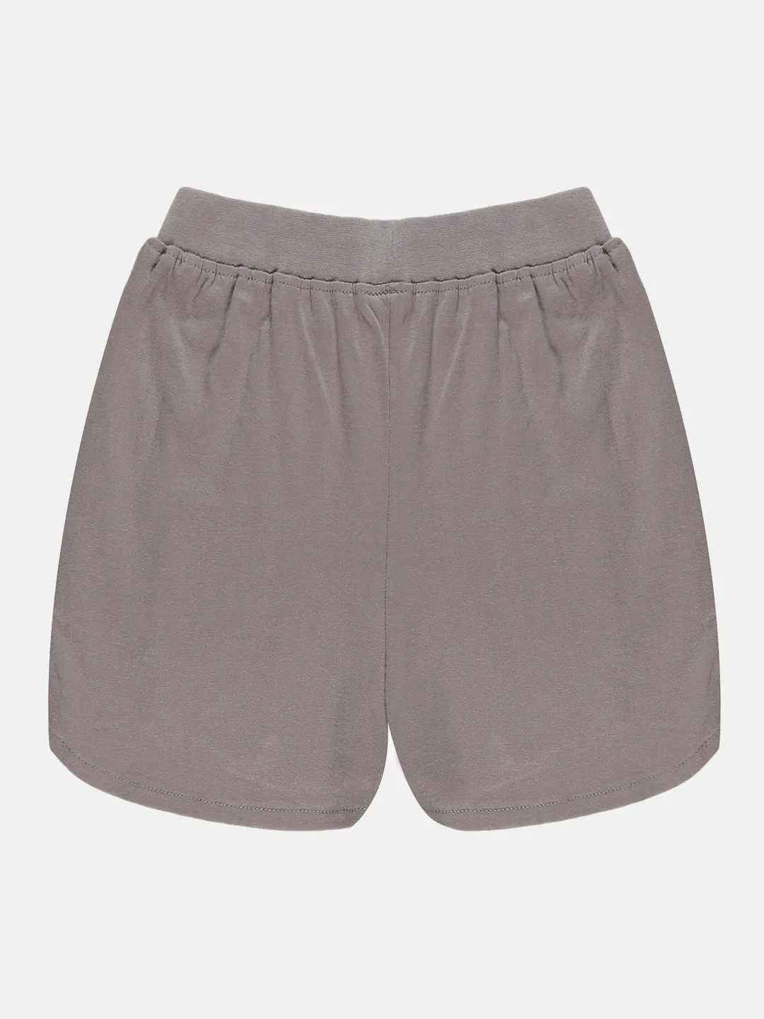 Girls Over Lap Shorts With Bow