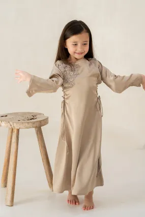 Golden Grace Kids Abaya