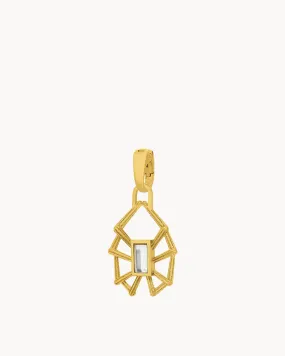 Hope Spider Pendant , Gold