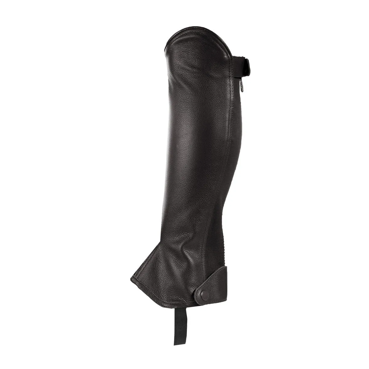 Horze Children's Leather Chaps - Black