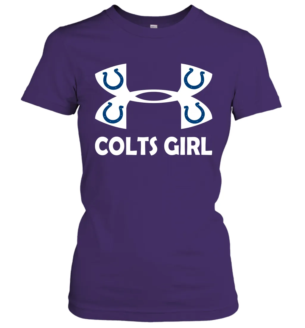 Indianapolis Colts Girl Under Armour Football Short Sleeve