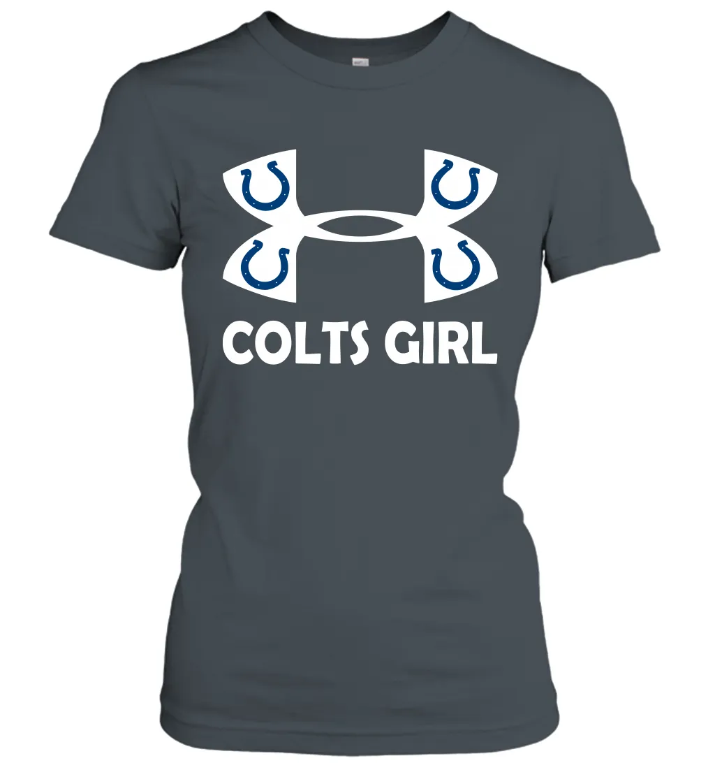 Indianapolis Colts Girl Under Armour Football Short Sleeve