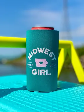 Iowa Midwest Girl Can Cooler in Tall