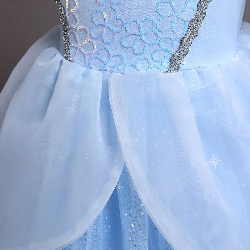 Kids Cinderella Inspired Princess Dress