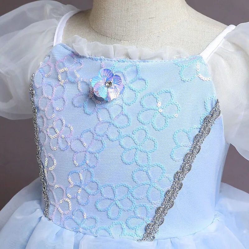 Kids Cinderella Inspired Princess Dress