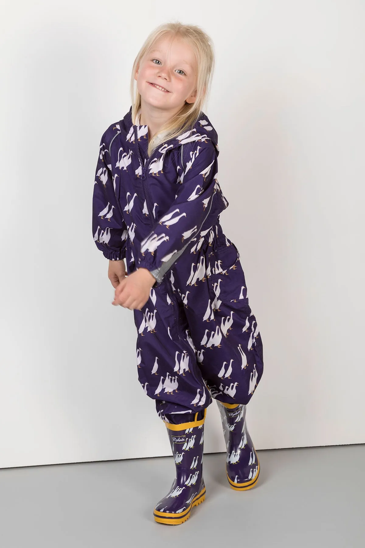 Kids Patterned Splashsuit