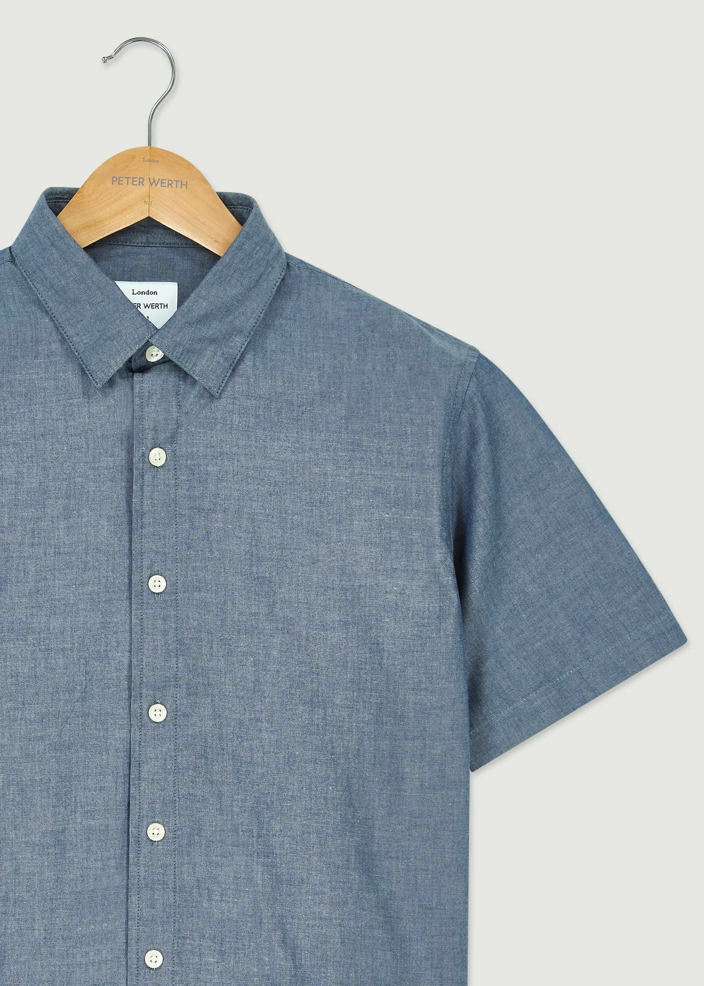 Leo Short Sleeve Shirt - Dark Indigo