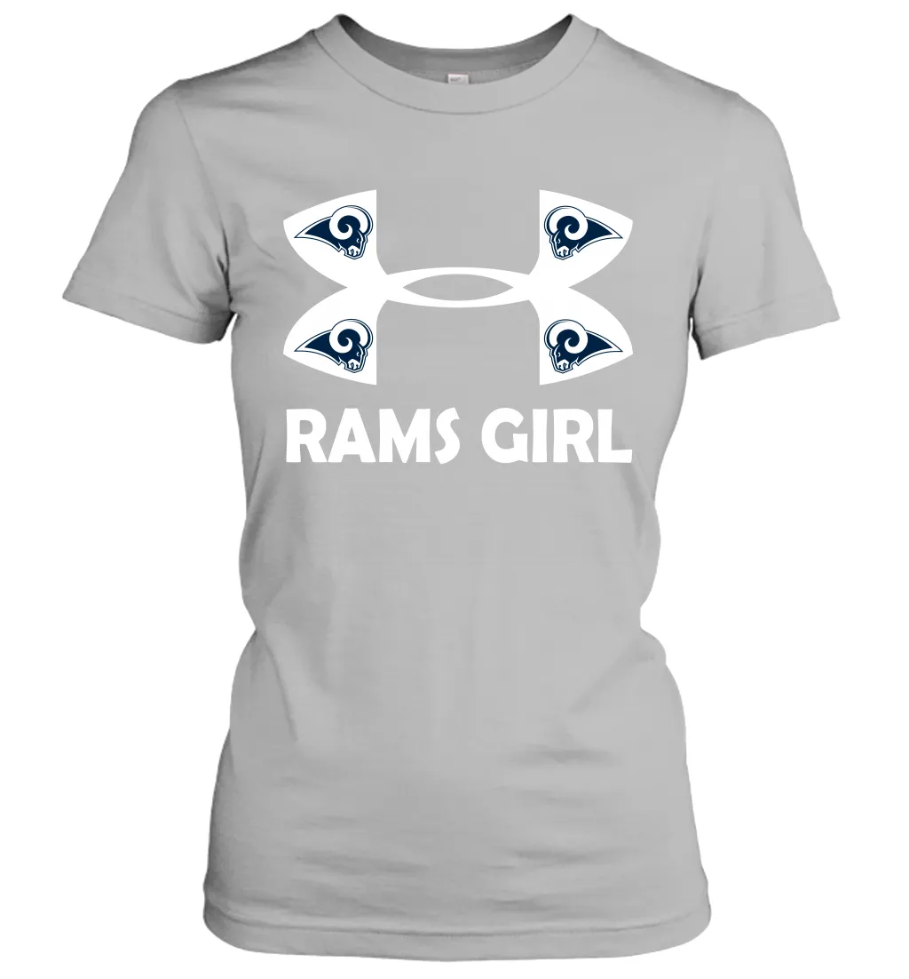 Los Angeles Rams Girl Under Armour Football Short Sleeve