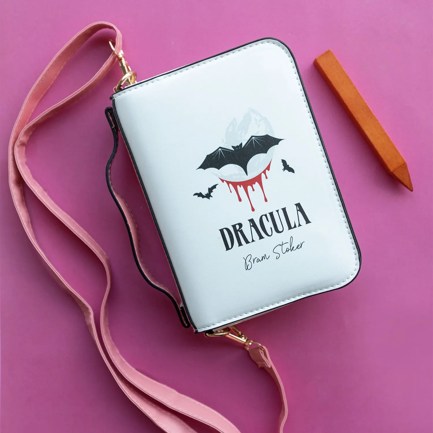 Mysterious Creatures - Dracula Book Purse