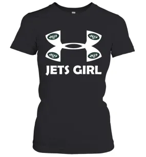 New York Jets Girl Under Armour Football Short Sleeve