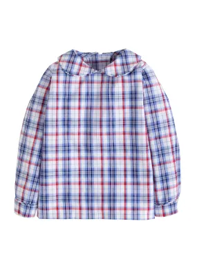 Peter Pan Shirt | Bellfield Plaid (12M)