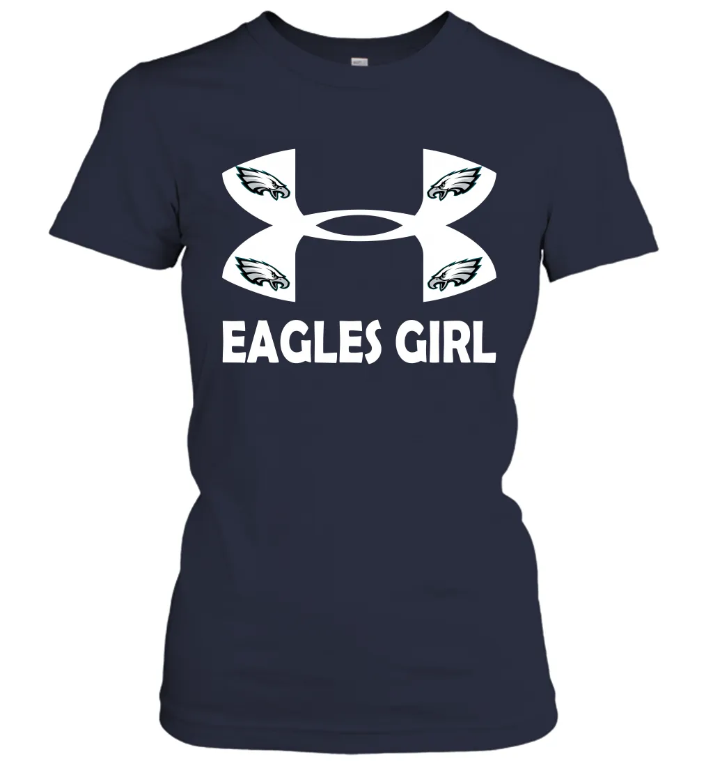 Philadelphia Eagles Girl Under Armour Football Short Sleeve