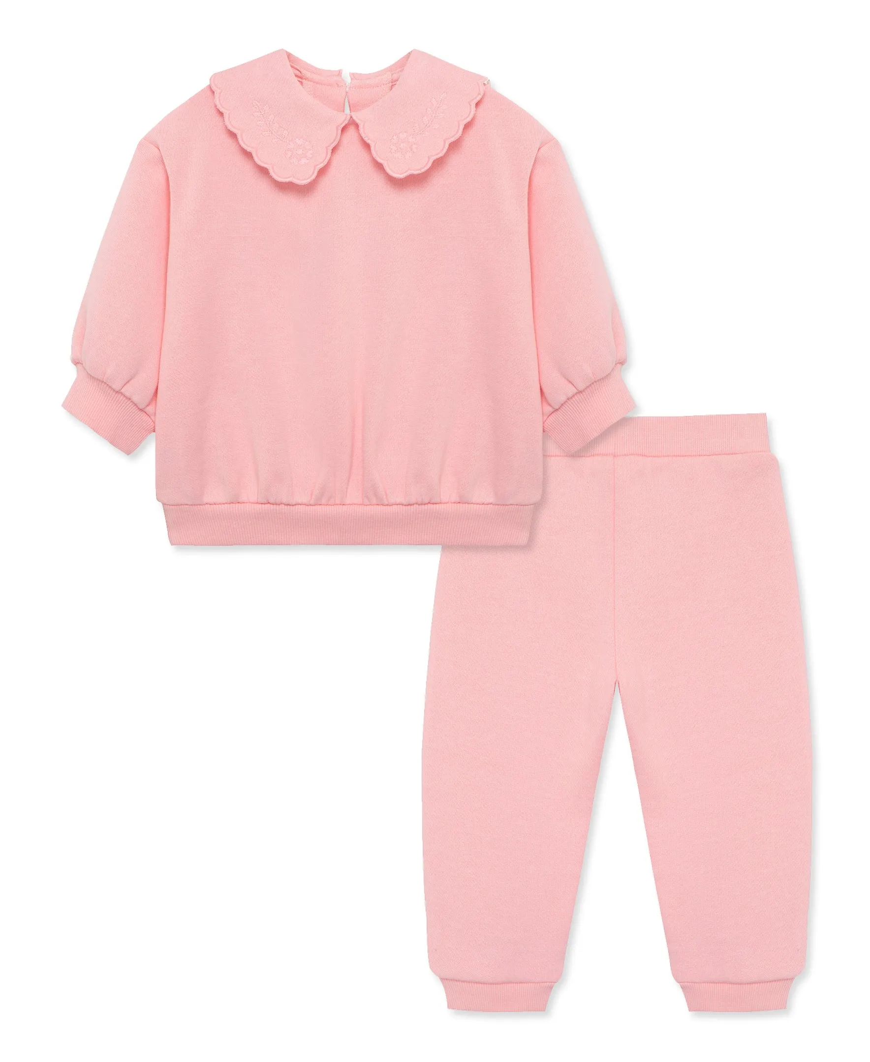 Pink Sweatshirt Set (12M-24M)