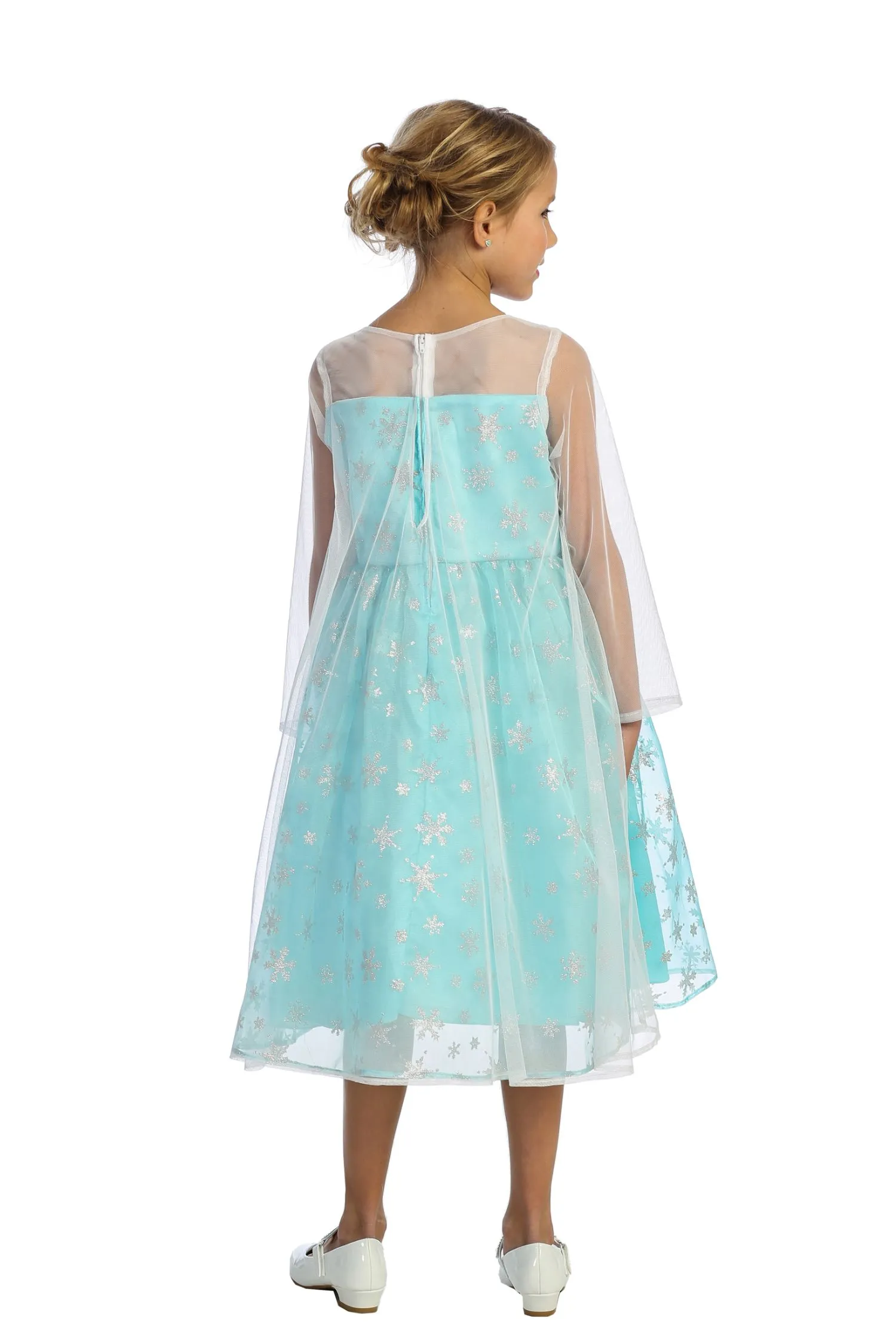 "Frozen" Inspired Ice Queen Girls Dress