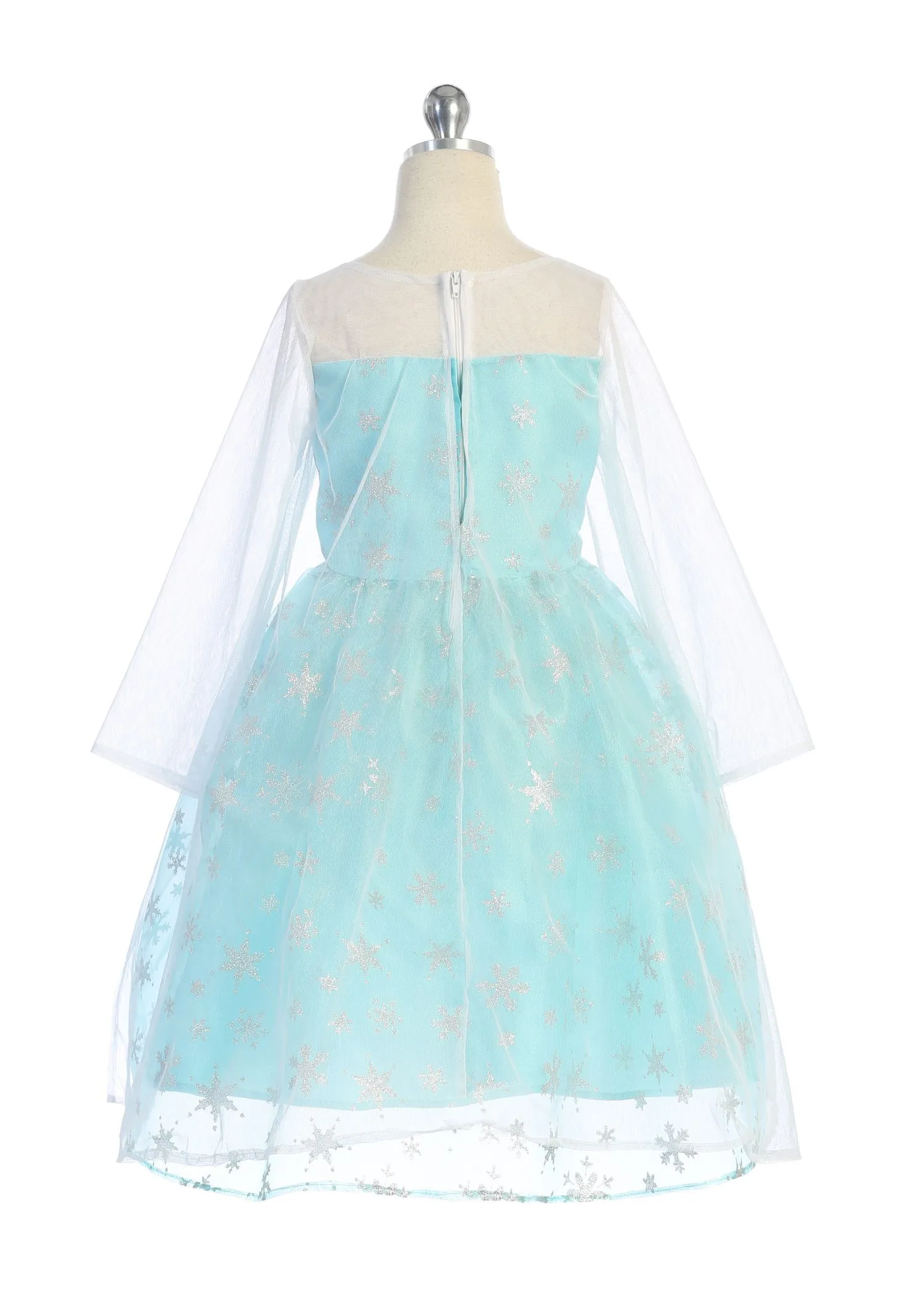 "Frozen" Inspired Ice Queen Girls Dress