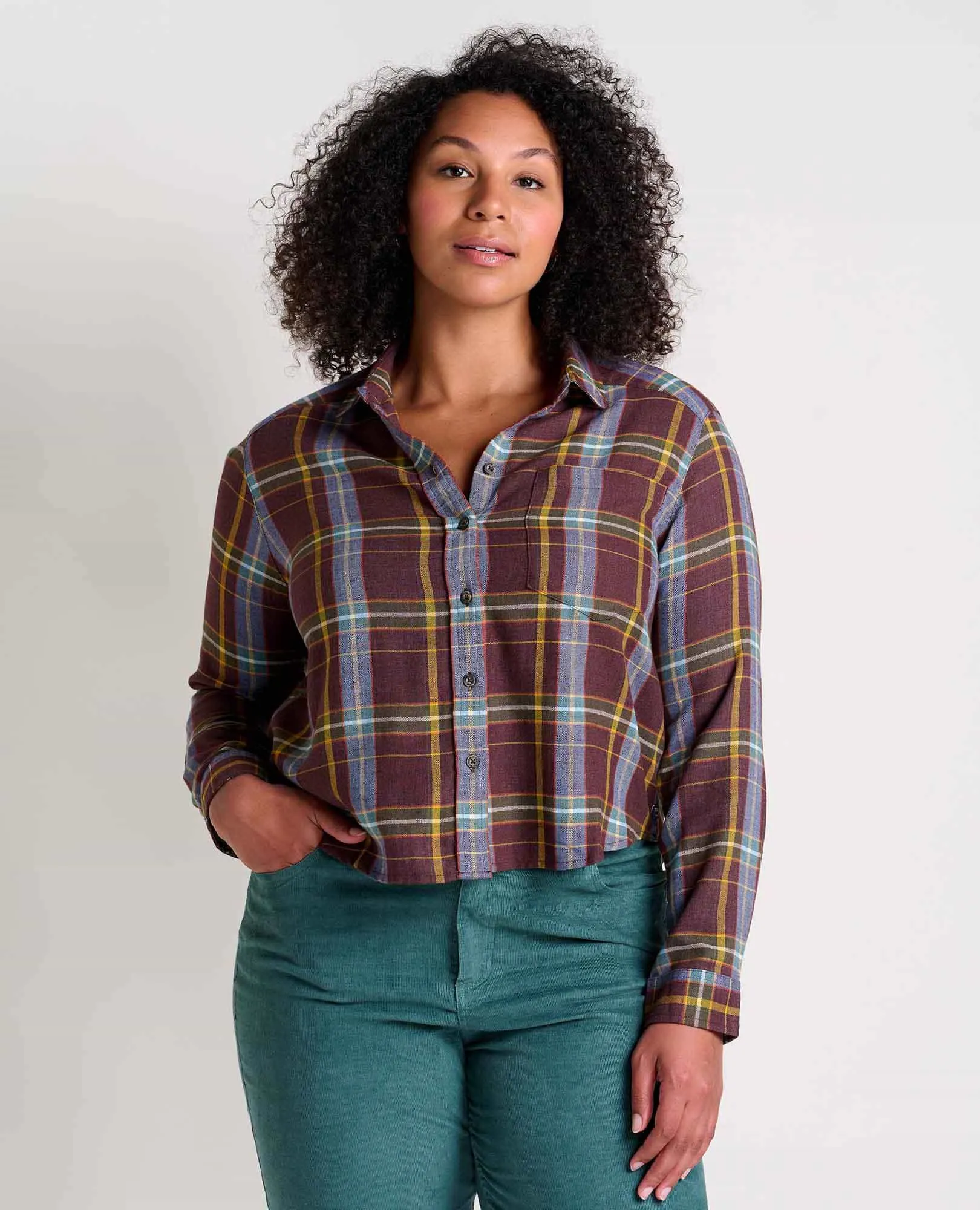 Re-Form Flannel Boxy Shirt