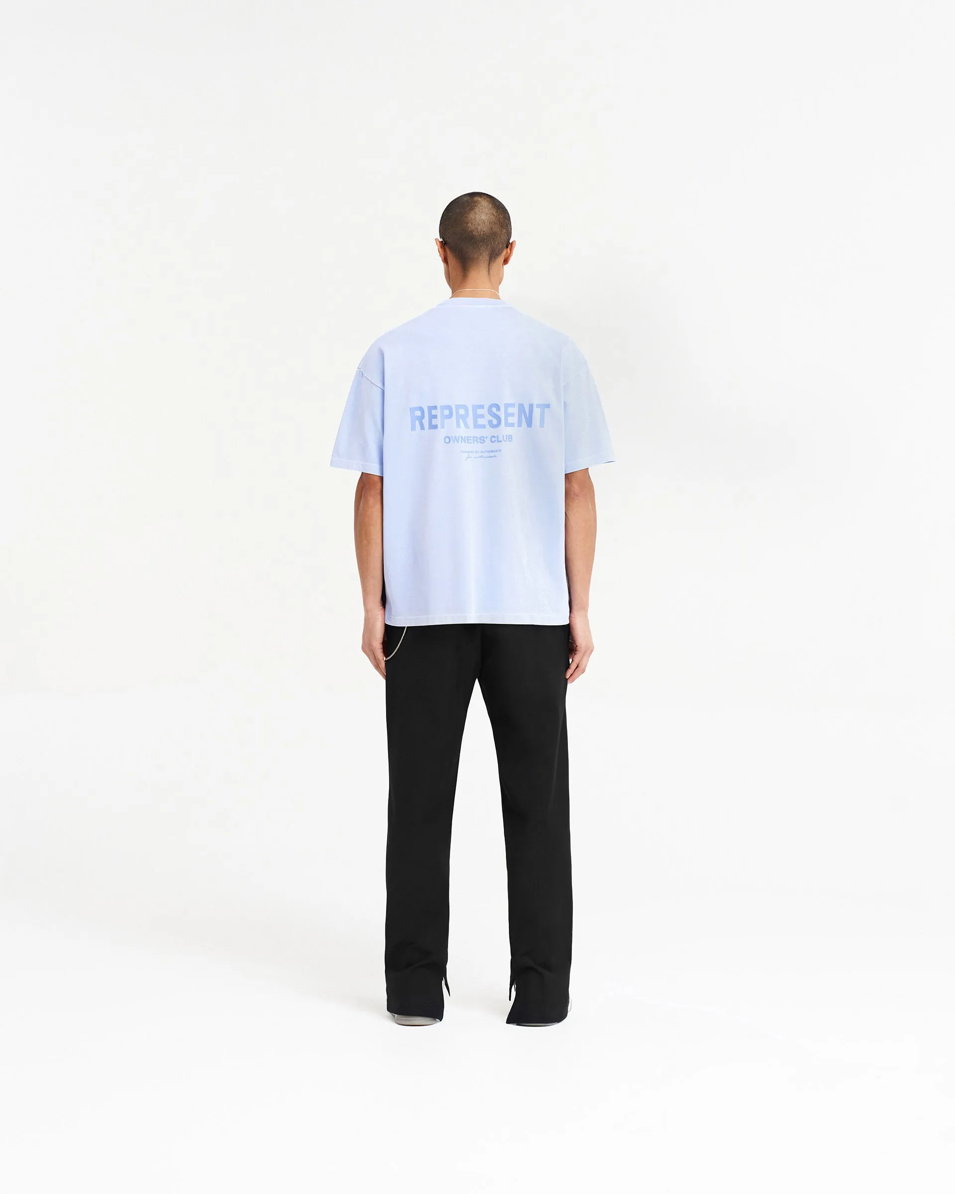 Premium Vista Blue T-Shirt for Represent Owners Club