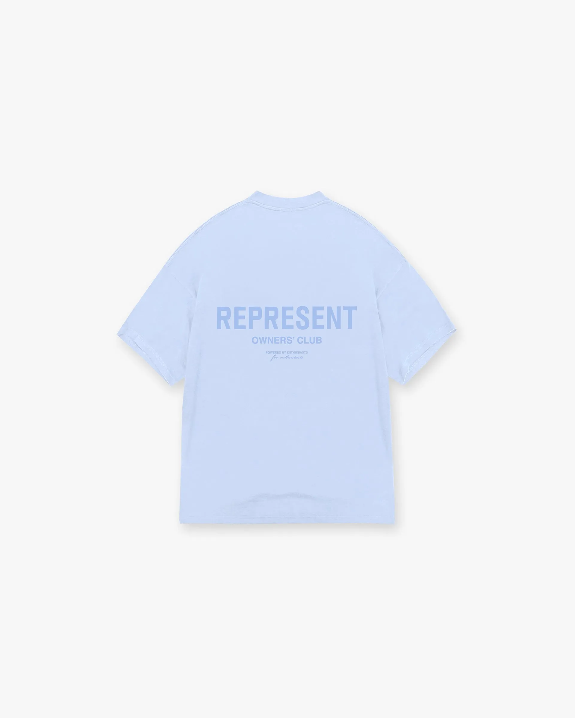 Premium Vista Blue T-Shirt for Represent Owners Club