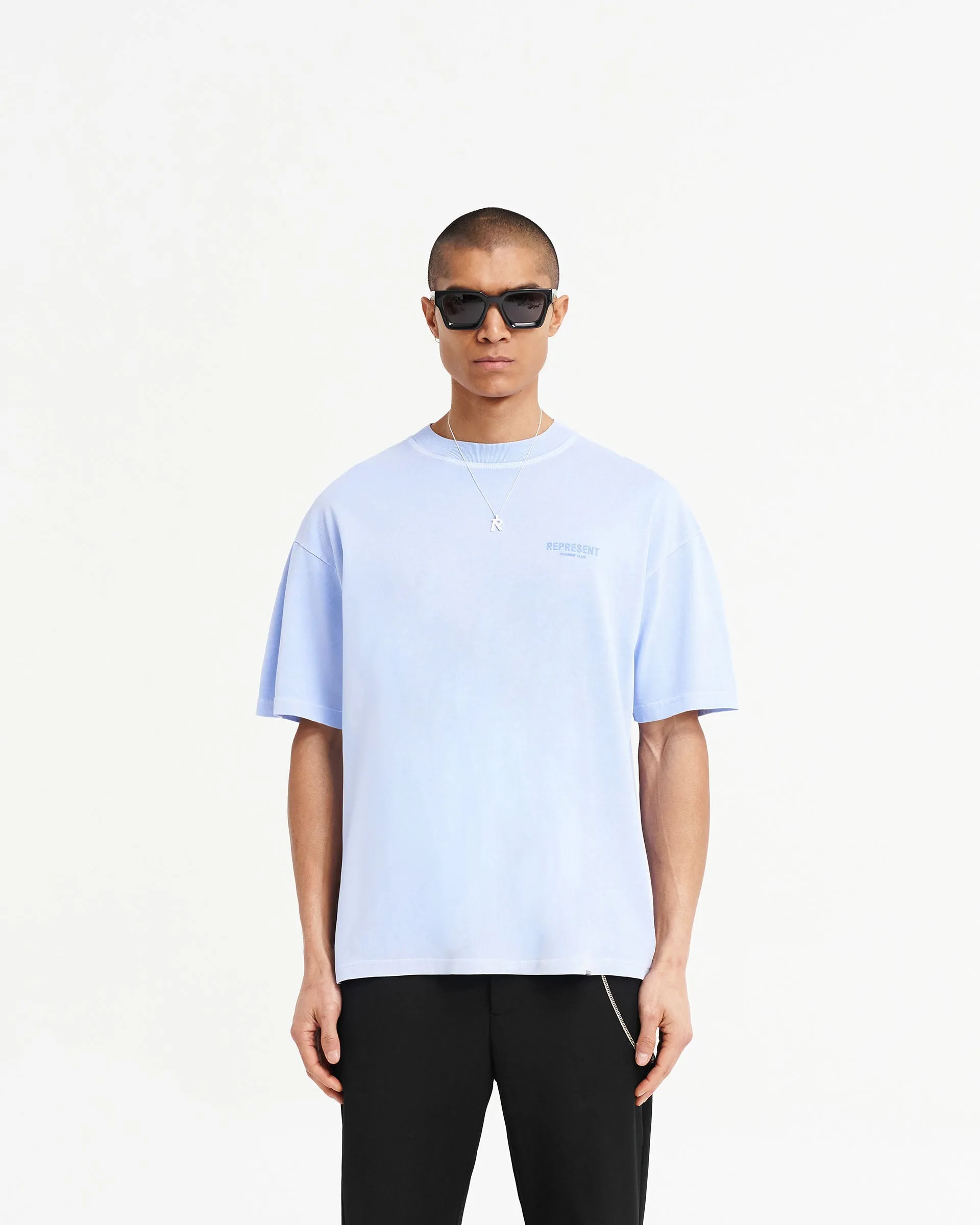 Premium Vista Blue T-Shirt for Represent Owners Club