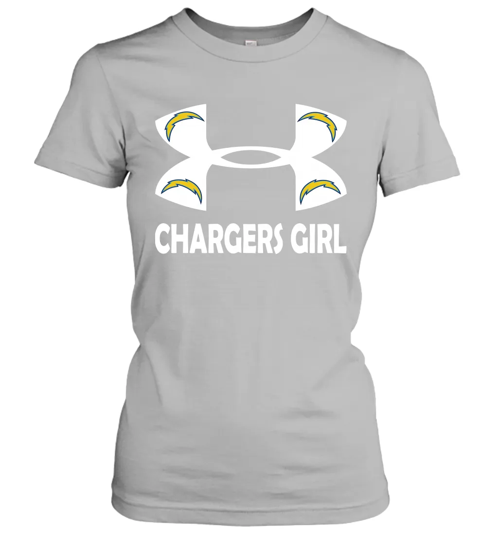 San Diego Chargers Girl Under Armour Football Short Sleeve