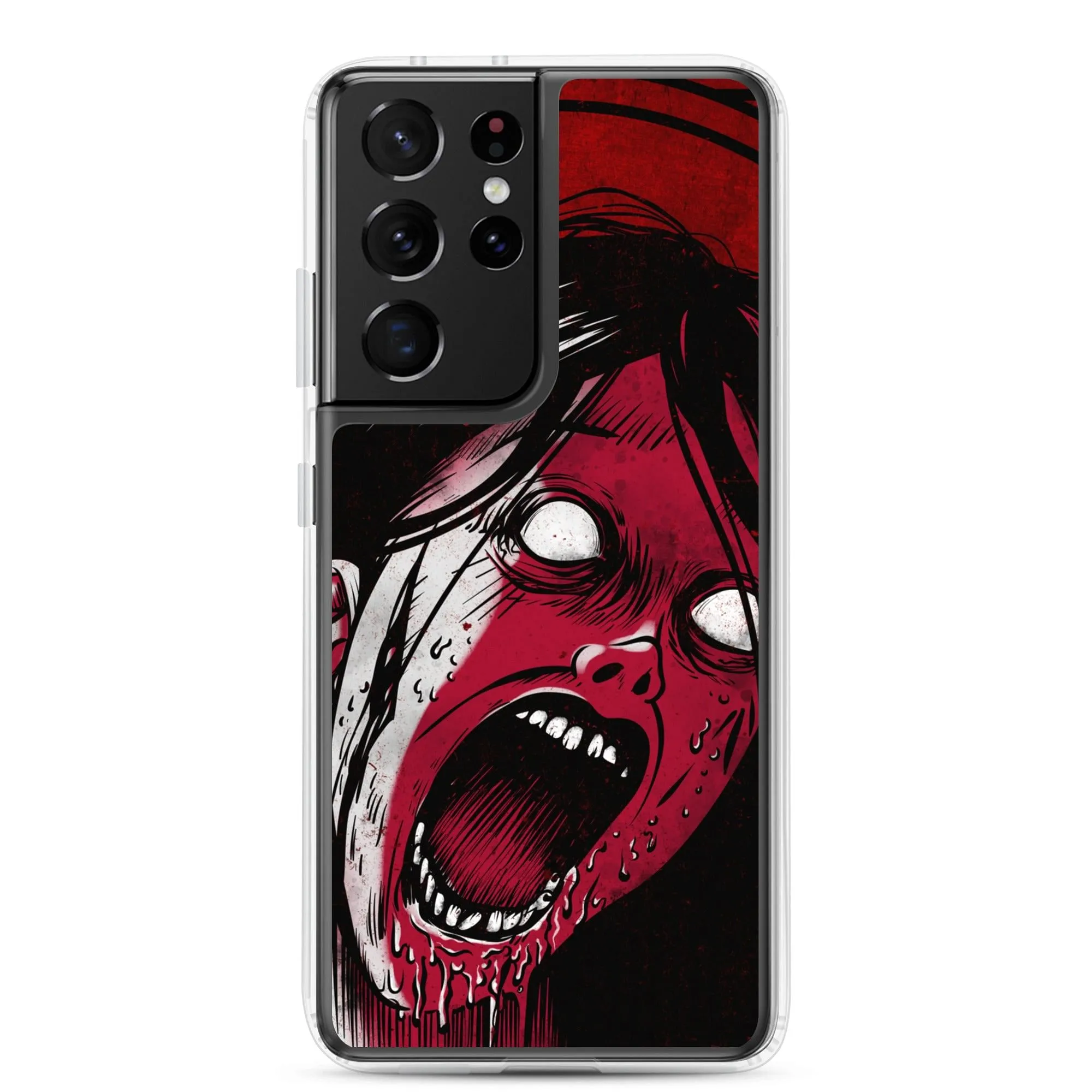 Soft Goth Samsung Cases / Screaming Girl