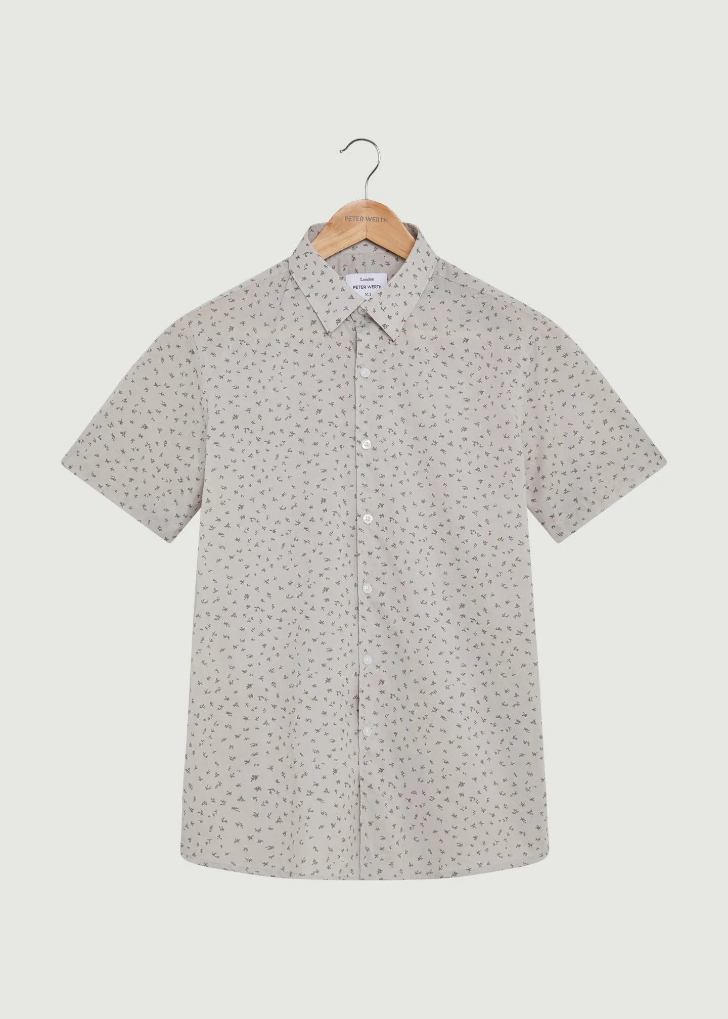 Spender Short Sleeve Shirt - Grey