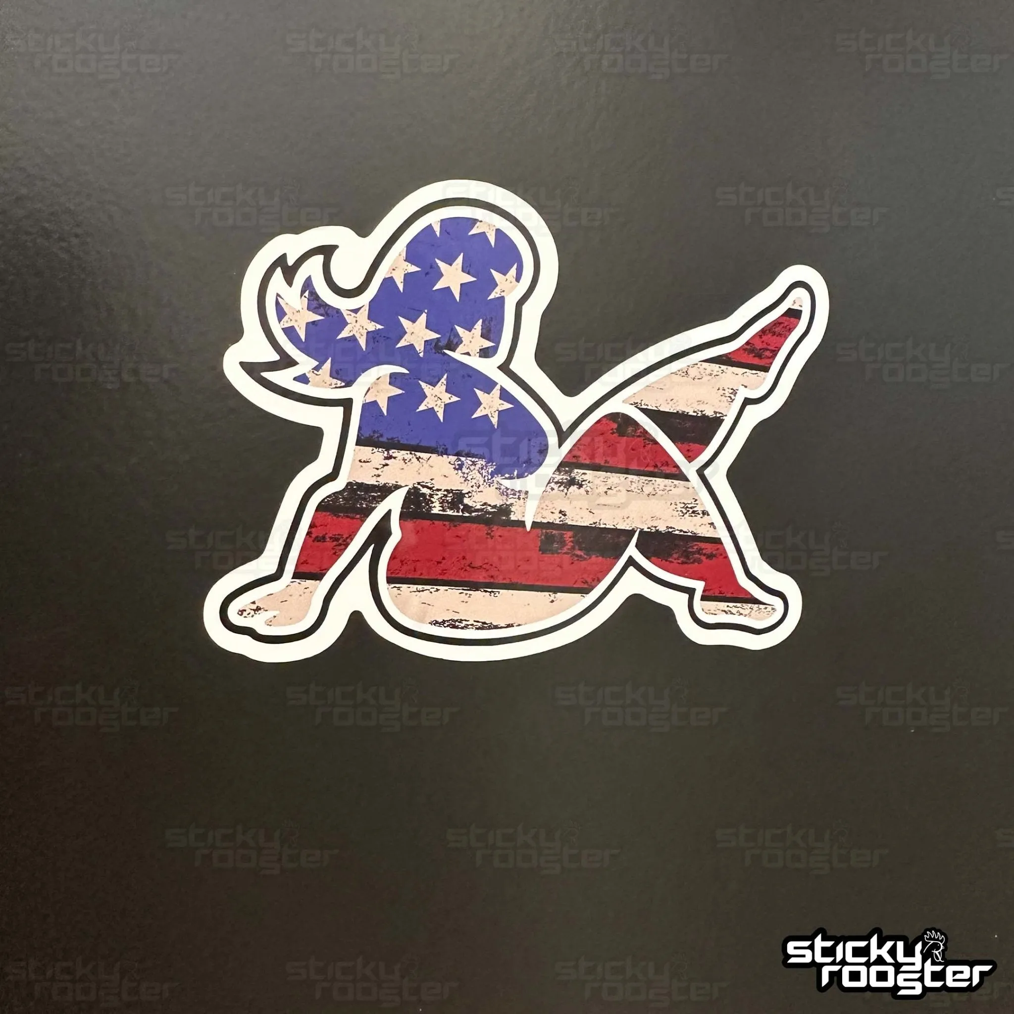 USA Real Mudflap Girl sticker