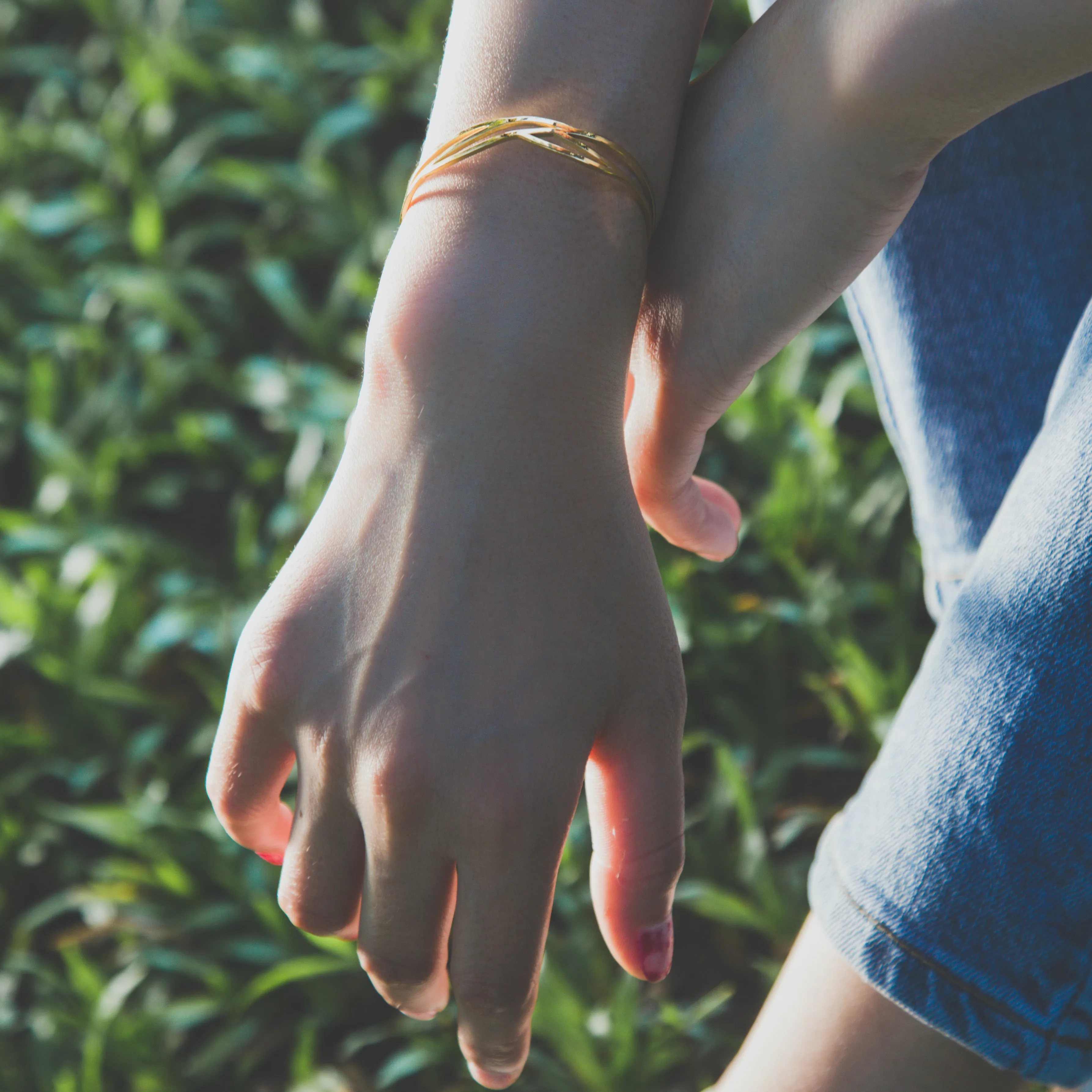 Walk on Water Cuff Bracelet