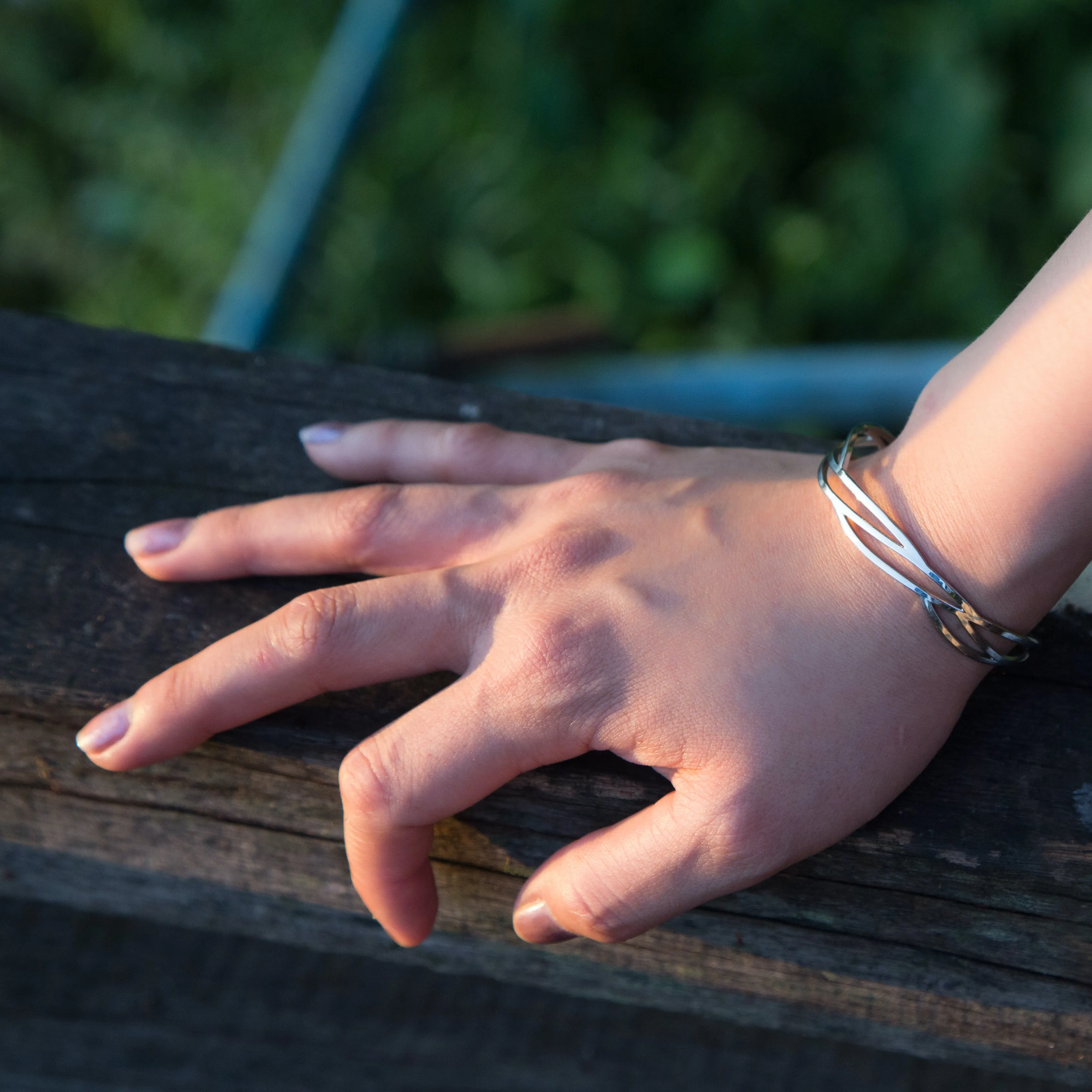 Walk on Water Cuff Bracelet